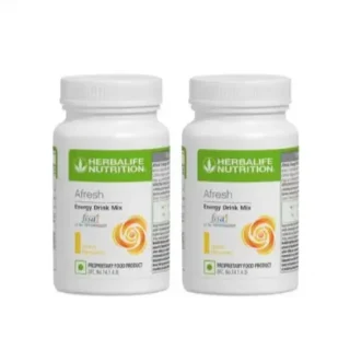 Herbalife Afresh Energy Drink Mix 50g Lemon Pack Of 2